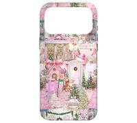 Pink Christmas Coquette Girly Pastel Festive Winter Holiday Case for iPhone 17 Pro Max