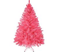 Pink Christmas Tree 120cm Full 320 Tips Metal Stand Indoor Outdoor