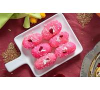 Pink Chum Chum 500g Indian Traditional Sweet Best Gift For All Occasions Raksha Bandhan, Marriage, Diwali, Holi, Ganesh Chaturthi Festival Treat For Family & Friends
