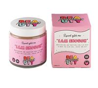 Pink Clay Mud Mask with Watermelon, Strawberry and Melon (100ml Pot) by Mallows Beauty | Exfoliating Blackhead Remover Face Cleanser for Sensitive Skin, Purifying, Moisturising Skin Care