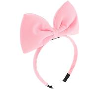 Pink Cloth Bowknot Princess Headband for Women Fashion