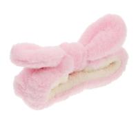 Pink Cloth Makeup Hair Band Headband for Face Washing