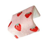 Pink Cloth Pet Hamster Tunnel Hideout for Small Animals