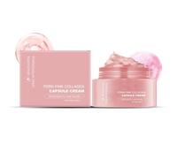 Pink Collagen Capsule Cream, Collagen Jelly Cream With 5% Niacinamide & Hyaluronic Acid, Face Cream, Brightening To Reduce Uneven Skin Tone And Wrinkles, Antioxidant Firming (1)
