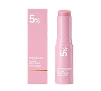 Pink Collagen Volume Multi Balm Pen, 5% Volufiline NAD Moisturising Multi Balm, Face and Body Balm for Eye Area, Neck, Forehead, Laughter Wrinkles and Lips, Radiant Skin