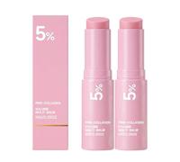 Pink Collagen Volume Multi Balm Pen, 5% Volufiline NAD Moisturising Multi Balm, Face and Body Balm for Eye Area, Neck, Forehead, Laughter Wrinkles and Lips, Radiant Skin