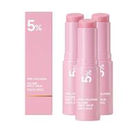 Pink Collagen Volume Multi Balm Pen, 5% Volufiline NAD Moisturising Multi Balm, Face and Body Balm for Eye Area, Neck, Forehead, Laughter Wrinkles and Lips, Radiant Skin