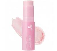 Pink Collagen Volume Multi Balm Stick, Face Moisturizer with Peptides, Hydrating Stick for Lips Eyes Neck, Firming Plumping Anti-Aging Skin Care, 10g (1Pcs)