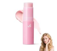 Pink Collagen Volume Multi Balm Stick, Korean Balm For Face With Collagen, Portable Moisture Stick For Dry Areas, Cheeks, Lips & Neck(1pc)