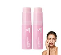 Pink Collagen Volume Multi Balm Stick, Multi Balm Stick for Face with Collagen, Instant Smooth Line Smoother, Volumizing Plumping Hydrating Firming for Face, Eyes, Lips, Neck, Radiantly. (2PCS)