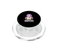 Pink Color Built Heartless Pink Graphic PopSockets PopGrip for MagSafe