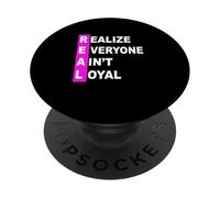 Pink Color Everyone Ain't REAL Pink Graphic PopSockets Adhesive PopGrip