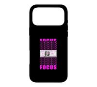 Pink Color Focus On Your Money Pink Graphic Case for iPhone 17 Pro Max