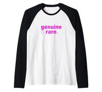 Pink Color Genuine +Rare. Pink Graphic Raglan Baseball Tee