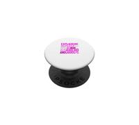 Pink Color Go Ahead, Judge Me Pink Graphic PopSockets Adhesive PopGrip