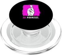 Pink Color No Promises Pink Graphic PopSockets PopGrip for MagSafe
