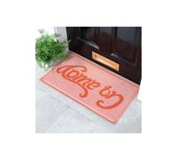 Artsy Doormats Pink Come In Go Away Doormat (70 X 40Cm), Pink