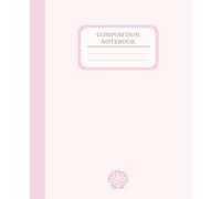 Pink Composition Notebook: Wide Ruled | 110 Pages | 7.5” x 9.25” | Abstract Pink Cover, Notebook for Writing, Journaling, School, Work, Back to School Supplies