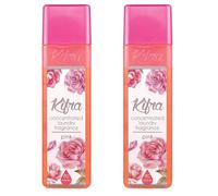 Pink Concentrated Laundry Fragrance 200ml 80 Washing Cycles - Long Lasting Perfume Fabric Conditioner Highly-Concentrated Formula Soft & Refreshed Compartment - Pack of 2