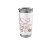 Pink Coquette Bow I'm Literally Just a Girl Stainless Steel Insulated Tumbler