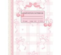 Pink Coquette Notebook | Pastel Bow Design & Feminine Aesthetic for Everyday Writing: College Ruled Journal with Cute Soft Girl Vibes | Ideal for Teen ... Note-Taking, and Stylish Stationery Lovers