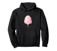 Pink Cotton Candy on a Stick Pullover Hoodie