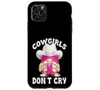Pink Cowgirls Dont Cry Graphic For Women Funny Western Gnome Case for iPhone 11 Pro Max