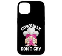 Pink Cowgirls Dont Cry Graphic For Women Funny Western Gnome Case for iPhone 13