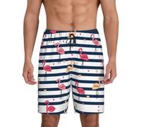 Pink Crystal Diamond Men'S Soft Sleep Shorts, Comfy Lounge Sleeping Shorts Pants Breathable Summer Sleepwear