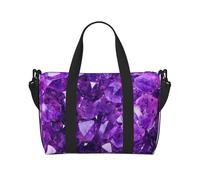 Pink Crystal Diamond Print Italy Flag Print Versatile Handbag for Travel,Hand-Held Crossbody Travel Bag for Your Every Need