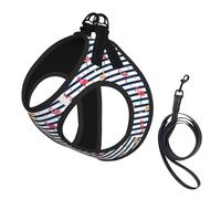 Pink Crystal Diamond Service Dog Vest Reflective Adjustable Harness For Small Dogs Breathable Mesh Comfort Fit Easy To Wear Safety Leash Attachment