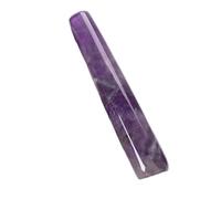 Pink Crystal Massage Stick, Acupoint Massage Jade Stone Stick, Dongling Jade Massage, Tendon Pulling Stick, Jade Beauty Point Pen, Amethyst