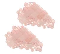 Pink Crystal Stone Heart Shape Eye Mask for Spa and Sleep