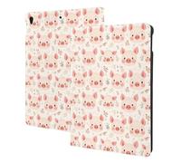 Pink Cute Pig Print Compatible with ipad air 3rd Generation Case Cover, Tablet Cases Compatible with ipad Pro Case 10.5 Inch, Auto Wake/Sleep, Folio Stand