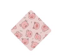 Pink Cute Pig Printing Fashion Car Air Freshener Cards 10 Pcs Car Scented Hanging Sheets