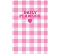 Pink Daily Planner for Women: Cute Productivity & Self-Care Journal