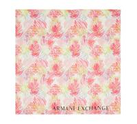Pink Damen Scarf Brushstroke Pattern - female - Armani Exchange - Silk Scarves - Pink - ONE SIZE - Accessories ONE SIZE