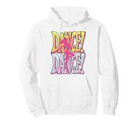 Pink Dancer Silhouette Dance Design Pullover Hoodie