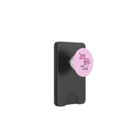 Pink Death Metal Heavy Metal Unicorn PopSockets PopWallet for MagSafe