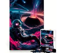 Pink Destruction 1000 Piece Jigsaw Puzzles for Adults Teenagers Recall Boost Calm Escape Smooth Cut Heartfelt Gift (50x75cm)