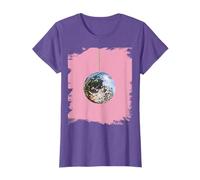 Pink Disco Ball Club Retro Cute T-Shirt