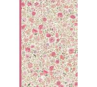 Pink Ditsy Floral Notebook vol.2: 100 Lined Pages, 6x9 inch, Aesthetic Small Flower Pattern Journal for Writing (Ditsy Floral Notebook Collection)