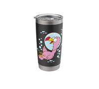 Pink Dodo Bird Under Water Stainless Steel Insulated Tumbler