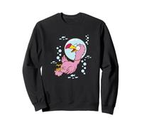 Pink Dodo Bird under Water Sweatshirt