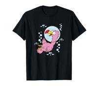 Pink Dodo Bird Under Water T-Shirt