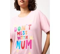Pink Don't Mess With Mum Sleep Tee S