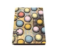 Pink Dotted Balls Notebook, Pu Leather Notebooks A5, Lined Paper Lined Notebook A5 180Pages/90Sheets, Journal for Note Taking, Notes Book for Man, Student Essentials University Women Man