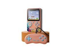 (Pink Double) Retro 500 In 1 Mini Arcade Game Console Super Mario Contra