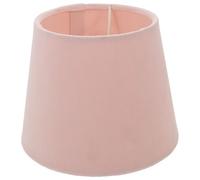 Pink E27 Fabric Lamp Shade Drum for Table Lamps, Modern | Cloth Cover, Light Diffusion, Reduce Glare, Nursery Bathroom Reading, DIY Refresh, Metal Plastic Cloth