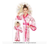 Pink Eastern Kimono Costume Chinese New Year Fancy Dress Outfit Kids Oritenal Ag